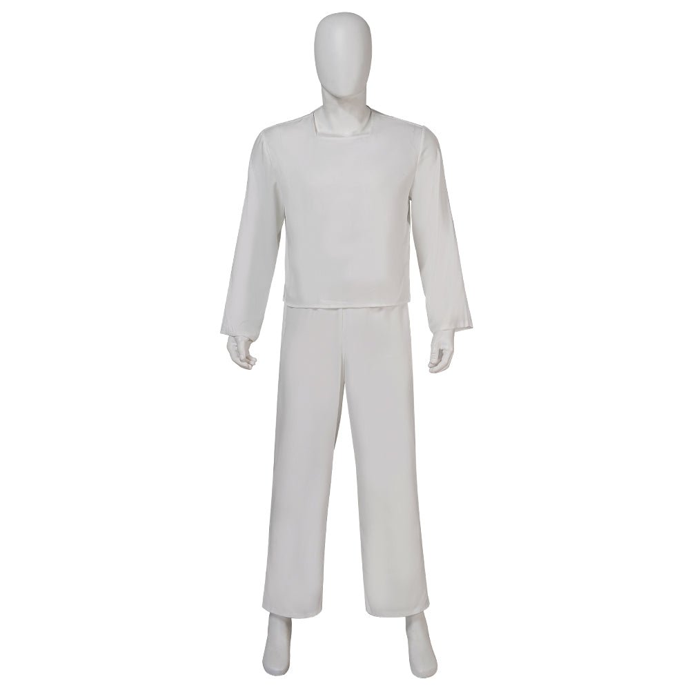 Costume Cosplay Authentique Power Rangers Ranger Blanc Ninja Tommy Oliver