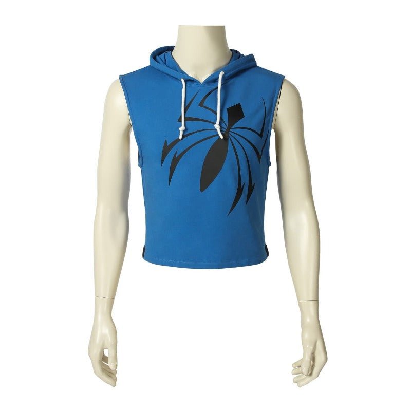 Costume Cosplay Scarlet Spider Ben Reilly - Tenue Authentique de l'Univers Spider-Verse