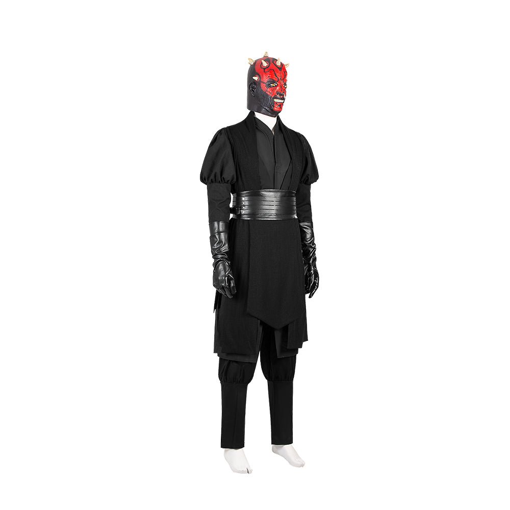 Costume Cosplay Darth Maul - La Menace Fantôme - Tenue Sith pour Halloween et Fans Star Wars