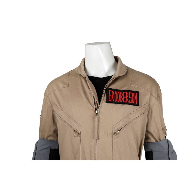 Costume Cosplay Male Gary Grooberson - Combinaison Ghostbusters avec Accessoires, Options Sur Mesure