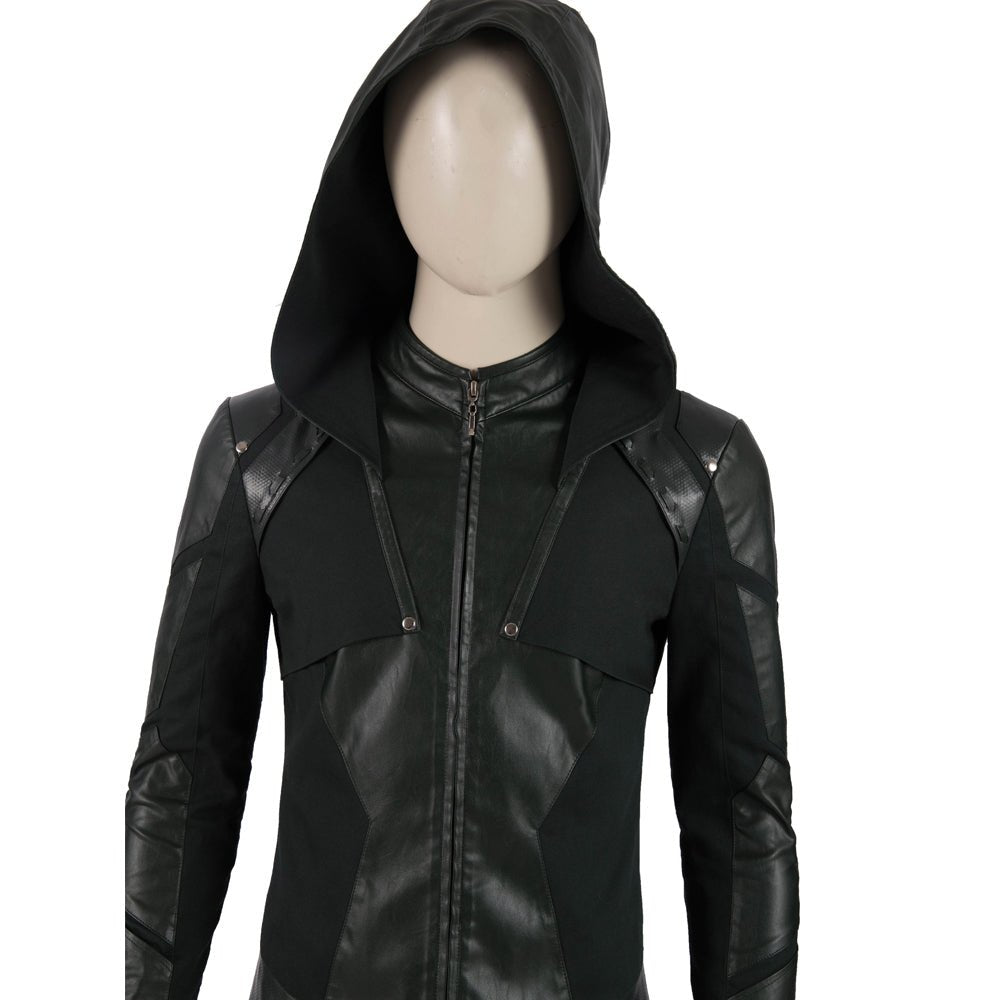 Costume Cosplay Oliver Queen Saison 8 Flèche Verte - Qualité Premium Série TV