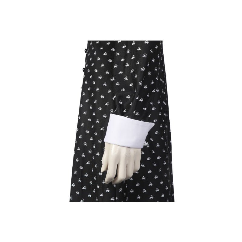 Robe Cosplay Wednesday Addams – Costume Femme de la Famille Addams