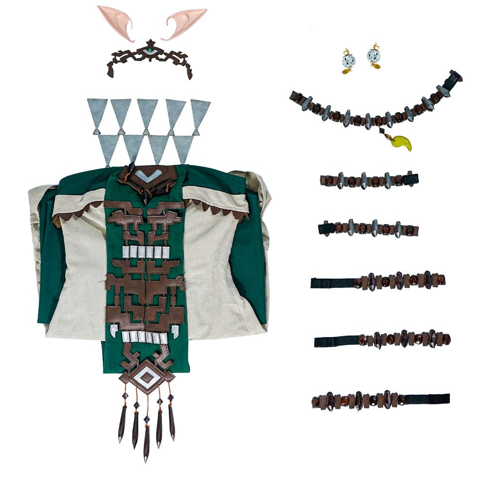 La Légende de Zelda : Les Larmes du Royaume - Robe Blanche de Princesse Zelda Costume Cosplay