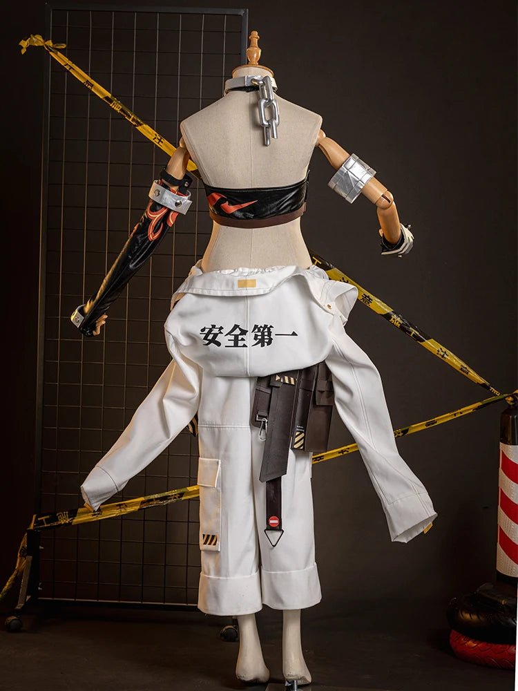 Costume Cosplay Koleda Belobog de Zenless Zone Zero - Pantalon Cargo Décontracté Style Combat pour Fêtes d'Halloween