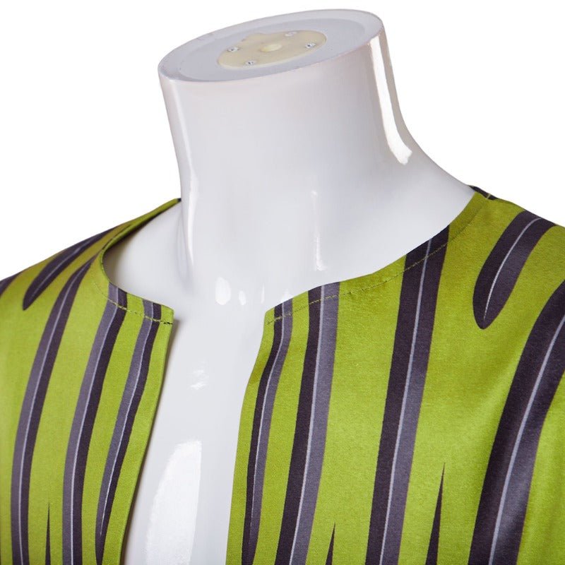 Costume Cosplay Griff Tannen Veste Verte Homme pour Halloween et Streetwear