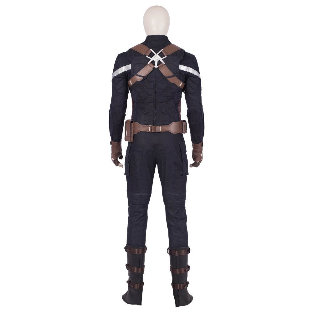 Costume Cosplay Captain America Avengers: Endgame - Réplique de Film de Qualité Premium