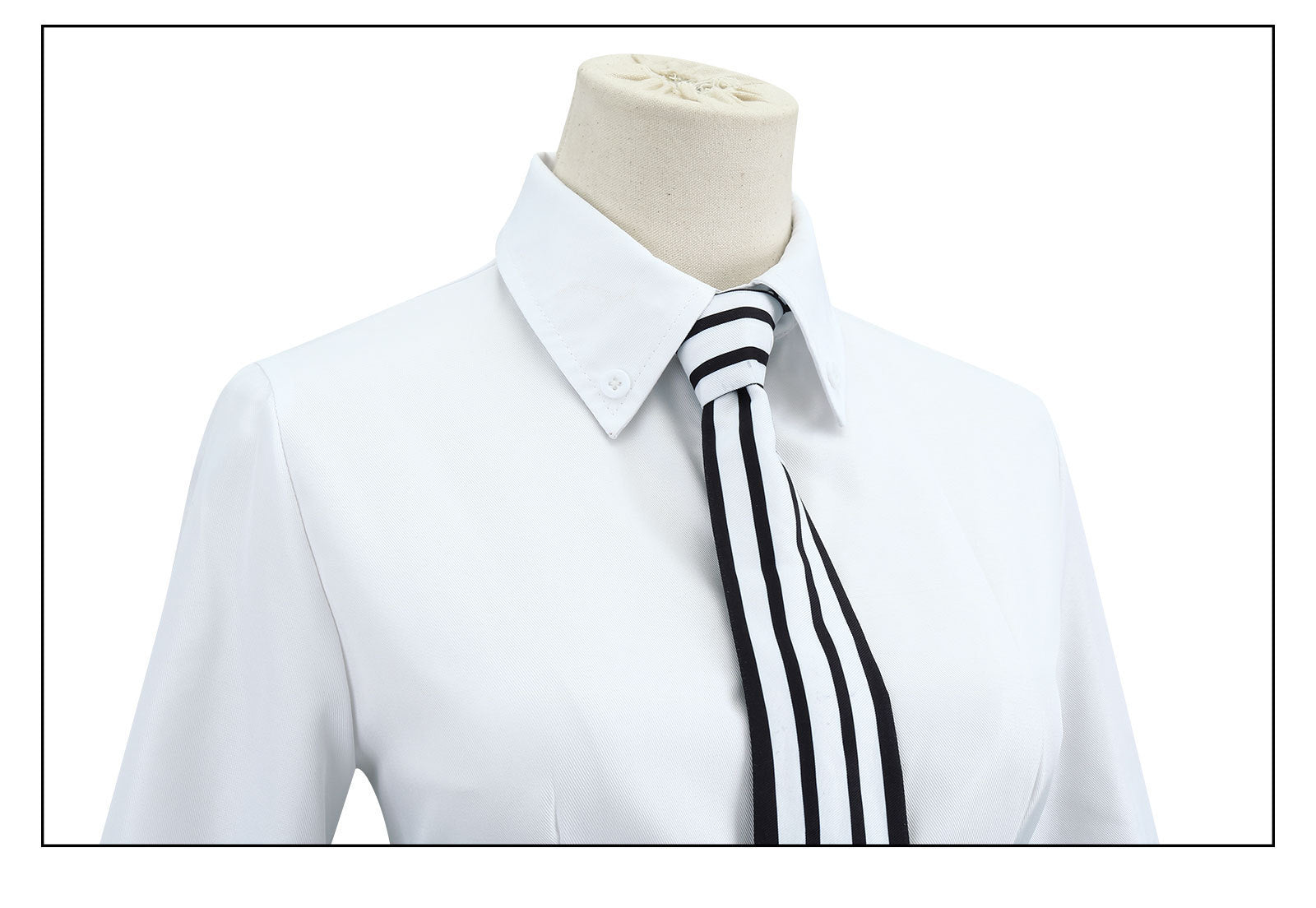 Costume Cosplay Persona 5 Maki Sonohara Costume Gris pour Fans d'Anime