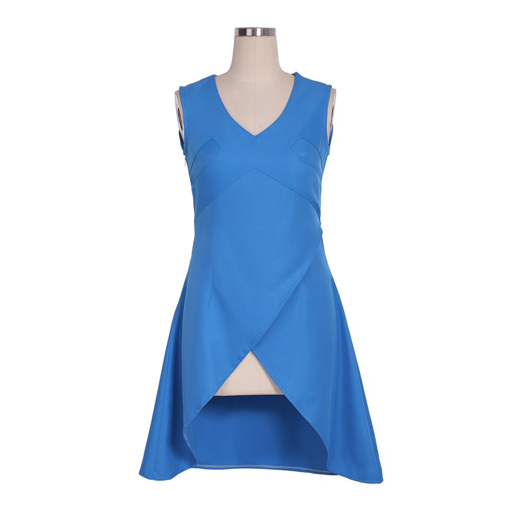 Costume Cosplay Daenerys Targaryen Robe Bleue avec Cape pour Femmes