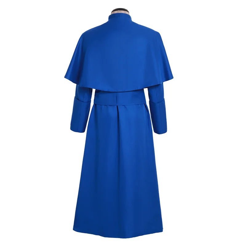 Costume de Prêtre Romain pour Hommes - Robe Religieuse Catholique avec Châle et Ceinture | Tenue de Cosplay Médiéval