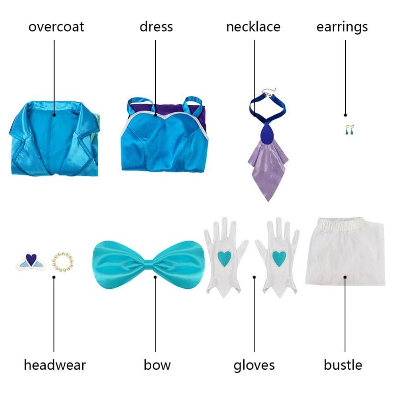 Costume Cosplay Healin' Good Pretty Cure Cure Fontaine pour Halloween et Événements