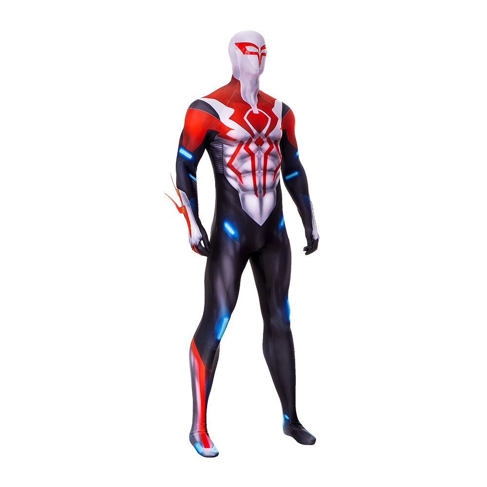 Costume Cosplay Spider-Man 2099 Miguel O'Hara - Combinaison Premium V2/V3 pour Hommes