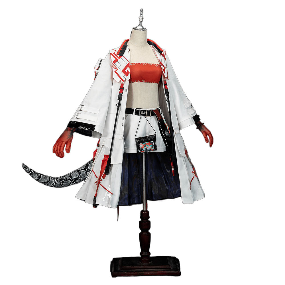 Costume Cosplay Nian d'Arknights - Incarnez l'Opératrice Légendaire