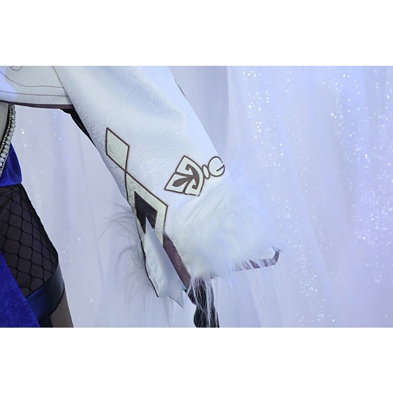 Costume Cosplay Yelan Genshin Impact pour Halloween, Fêtes et Roleplay