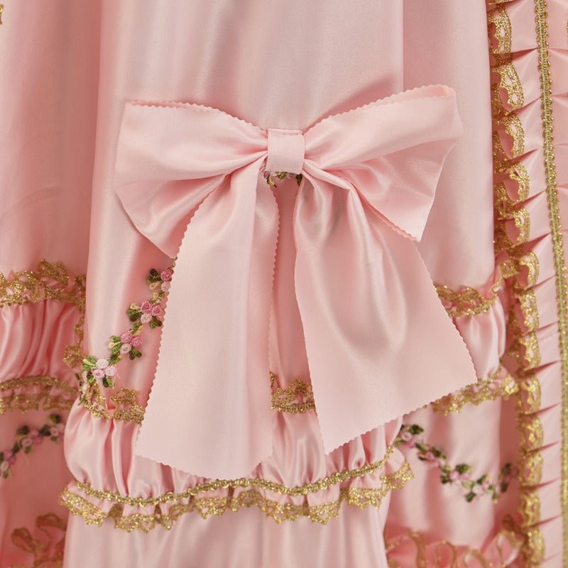 Robe Médiévale Élégante Rococo pour Costume de Cosplay