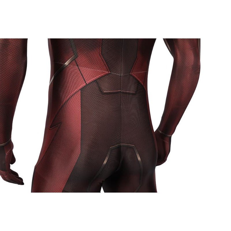 Costume Cosplay The Flash Barry Allen Combinaison et Masque Impression 3D