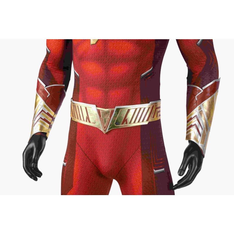 Costume Cosplay DC Shazam Complet pour Adultes - Fête d'Halloween