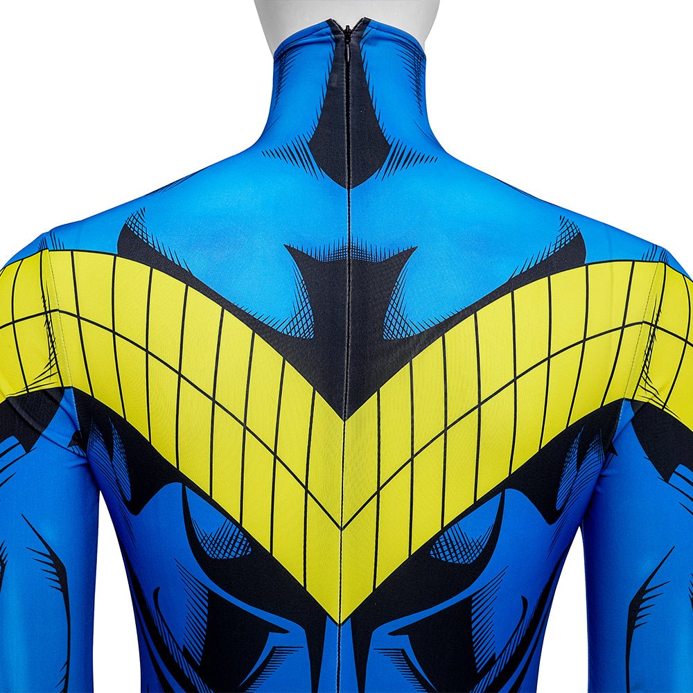 Nouveau Costume Cosplay Nightwing New Titans - Qualité Premium pour Fans de BD