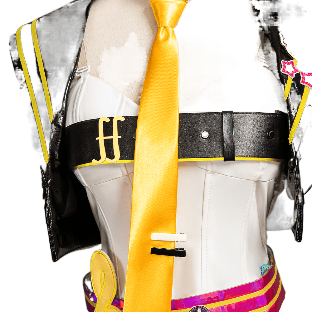 Costumes Cosplay Muse Dash Len et Rin | Tenues de Scène Project Mirai Sekai | Ensemble Complet Halloween