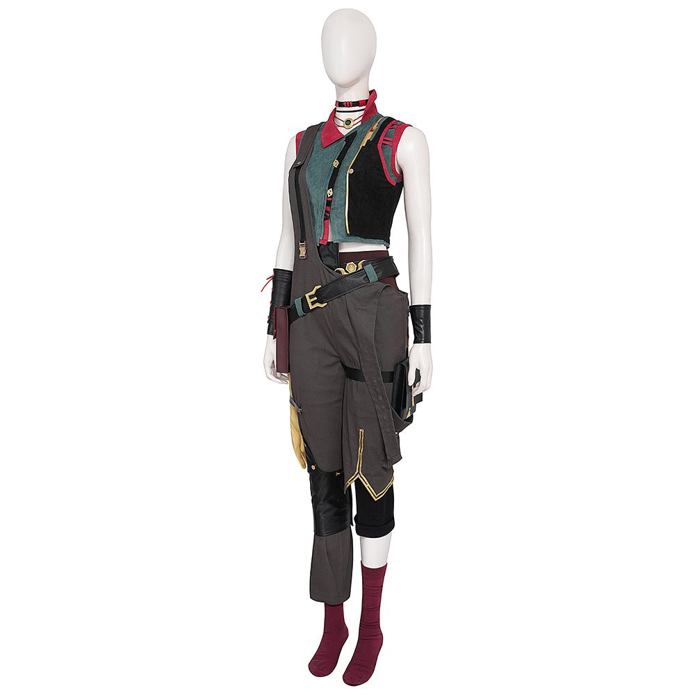 Costume Cosplay Arcane Jinx - Guerre des Double Villes 2 Style Veste Explosive