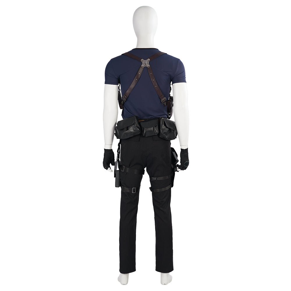 Costume Cosplay Resident Evil 4 Leon - Ensemble Complet pour Hommes Halloween & Événements Jeux