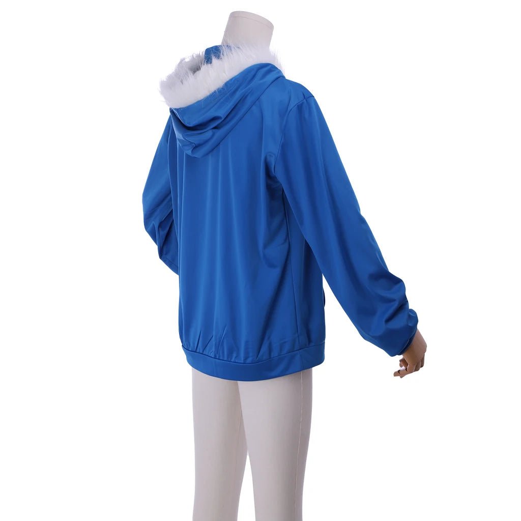 Costume Cosplay Sans Undertale Pour Hommes - Sweatshirt Bleu pour Halloween, Fête Carnaval, Comic Con