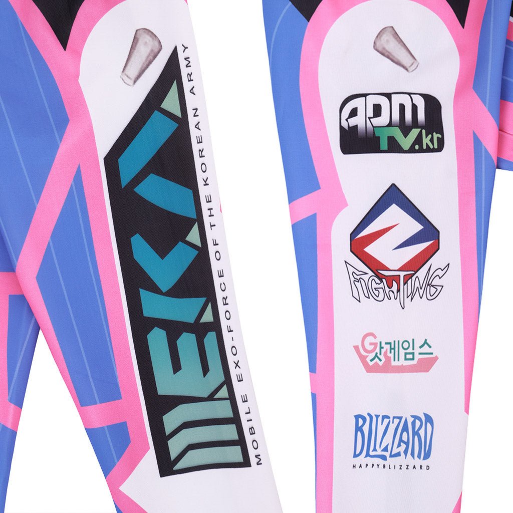 Costume Cosplay D.Va Overwatch Combinaison Zentai pour Gamers et Fans de Cosplay