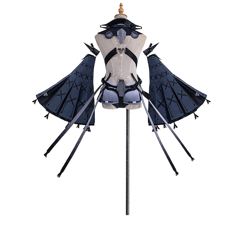 Costume Cosplay No. 21 Abysse Cramoisie de Punishing: Gray Raven - Tenue Inspirée du Jeu pour Événements Halloween