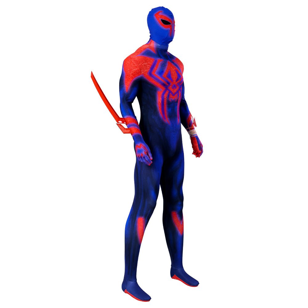 Costume Spider-Man: À Travers le Spider-Verse - Combinaison Cosplay avec Cape