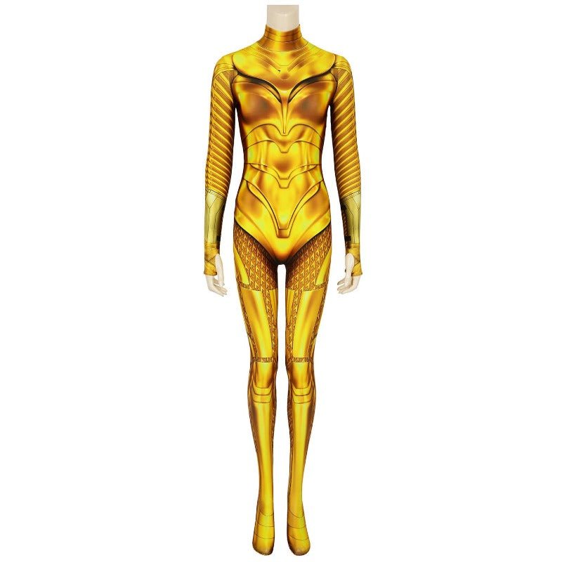 Costume Cosplay Wonder Woman - Combinaison en Spandex Imprimé pour Halloween & Fêtes