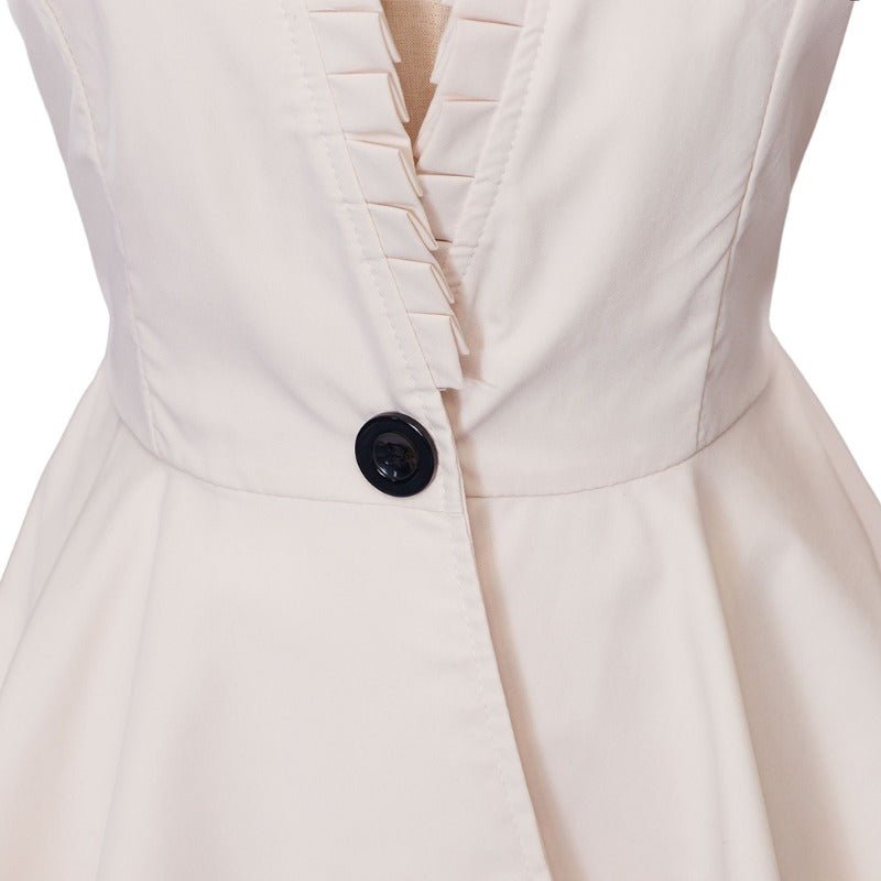 Robe Gothique Médiévale Vintage – Costume Cosplay Femme à Manches Longues et Coupe Bodycon