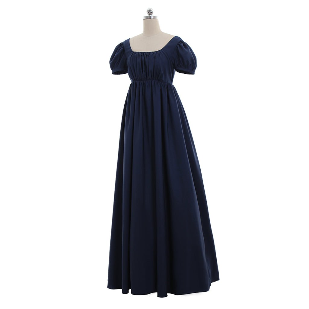 Robe Purple Regency - Costume Médiéval Renaissance Noble pour Femme Théâtre