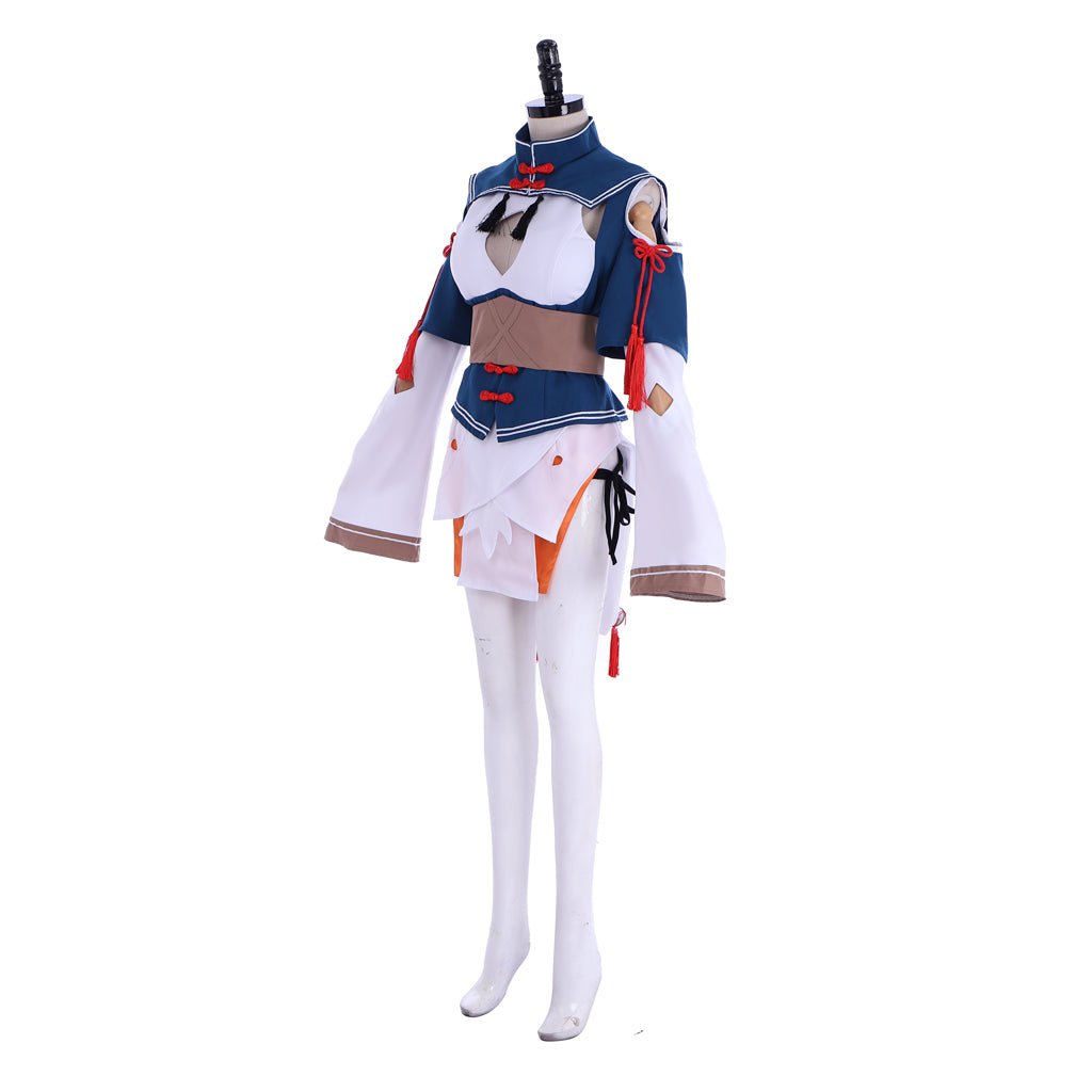 Costume Cosplay Hololive Shiranui Flare Époustouflant pour VTuber