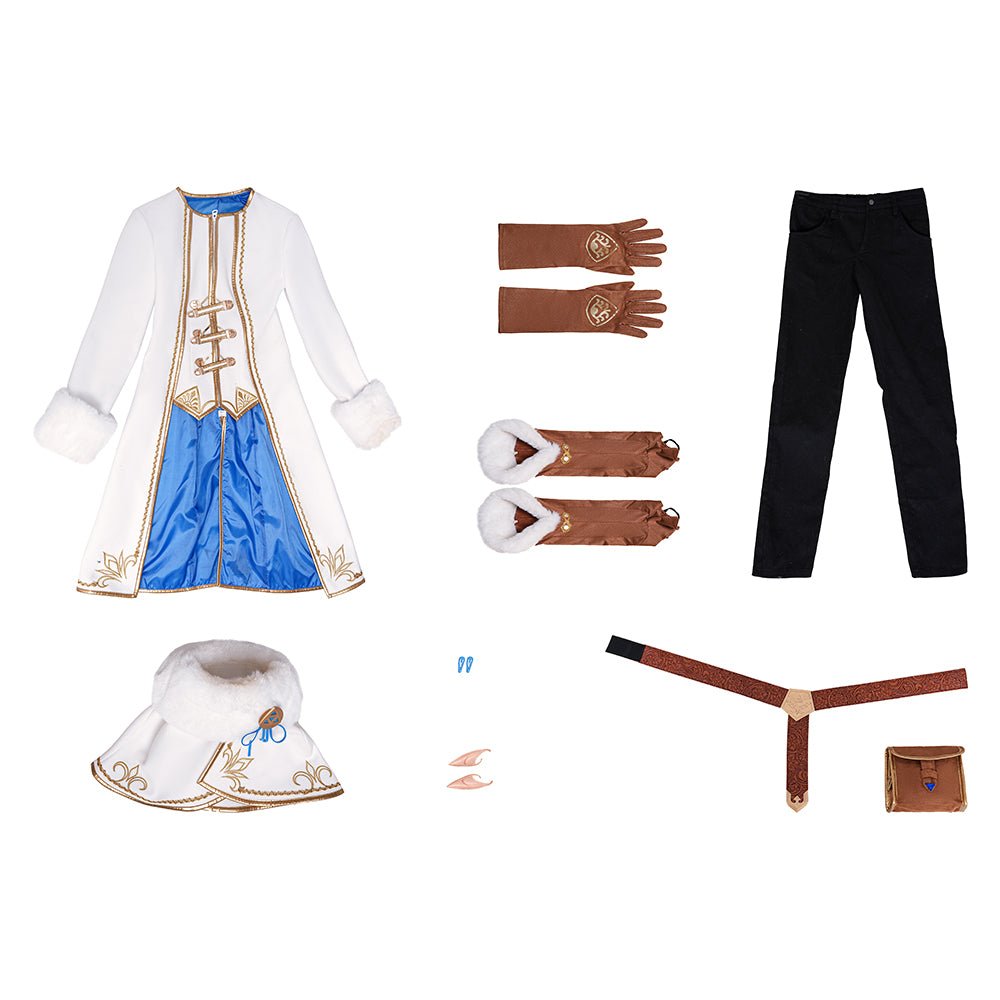 Tenue Hivernale de la Princesse Zelda - Costume Cosplay La Légende de Zelda