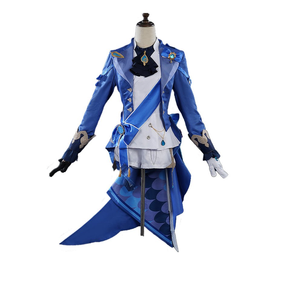 Costume Cosplay Genshin Impact Focalors - Tenue de l'Archon Hydro Furina pour Fans