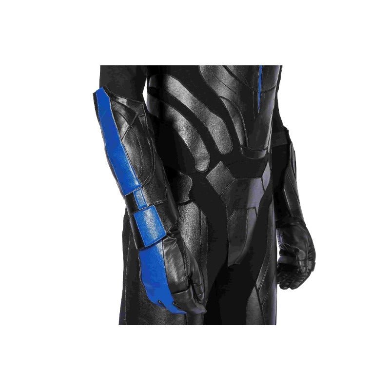 Costume Cosplay Nightwing Titans en Cuir PU pour Halloween et Fêtes