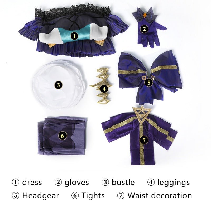 Costume Cosplay Gwen de League of Legends - Tenue Élégante pour les Fans