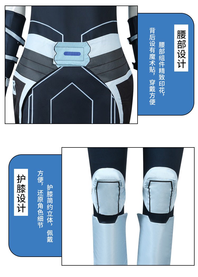 Costume Cosplay Ahsoka Tano Star Wars Guerre des Clones Complet