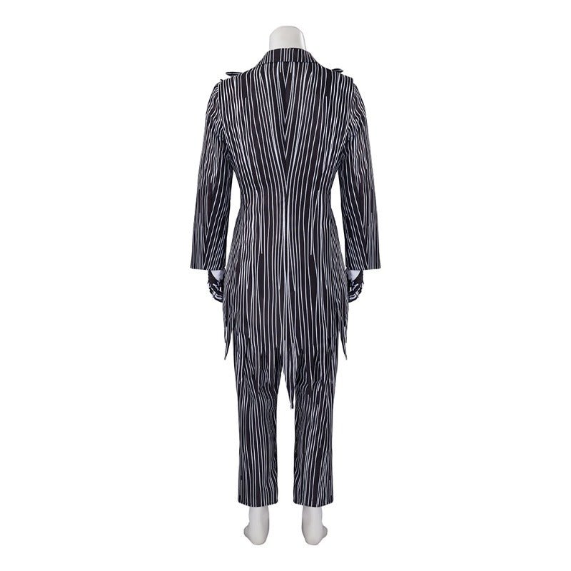 Costume Cosplay Jack Skellington Halloween Town pour Carnaval d'Halloween