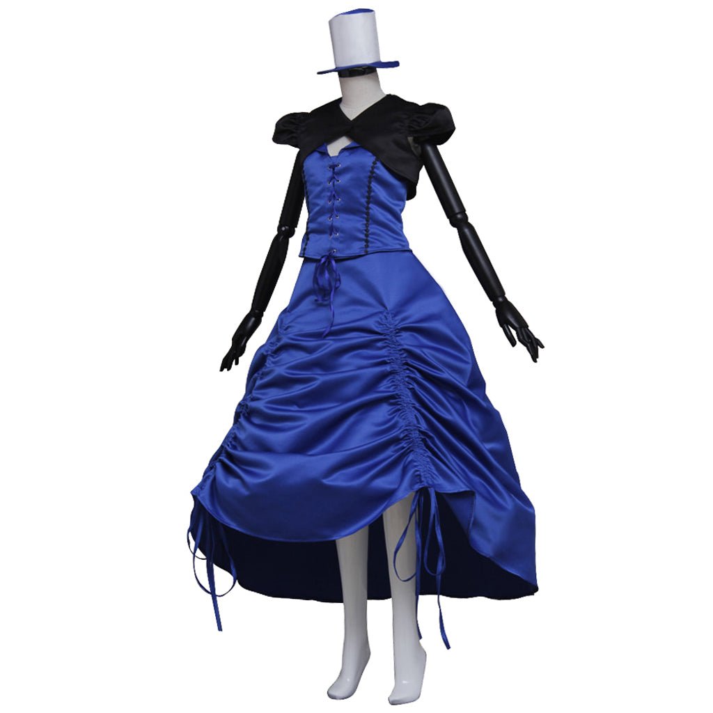 Costume Cosplay Ciel Phantomhive Robe Médiévale Gothique Noire de Black Butler