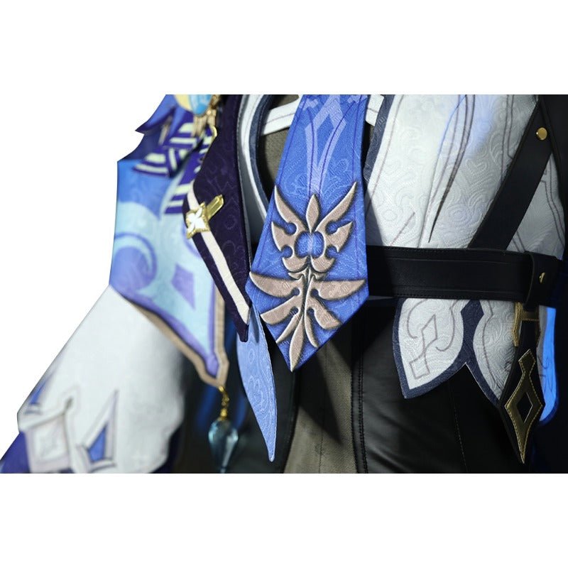 Costume Cosplay Eula de Genshin Impact - Tenue de Chevalier de Haute Qualité