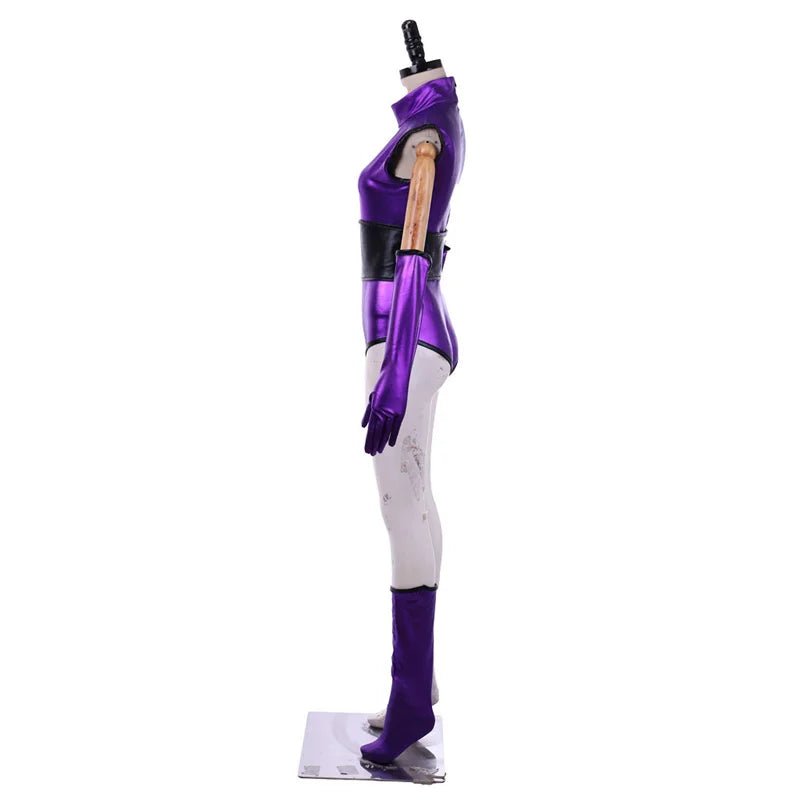 Costume Cosplay Mileena - Combinaison de Combat Violette pour Femme | Tenue Cosplay Mortal Kombat
