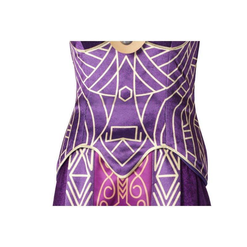 Costume Cosplay Robe Royale Ramonda de Black Panther pour Halloween et Événements