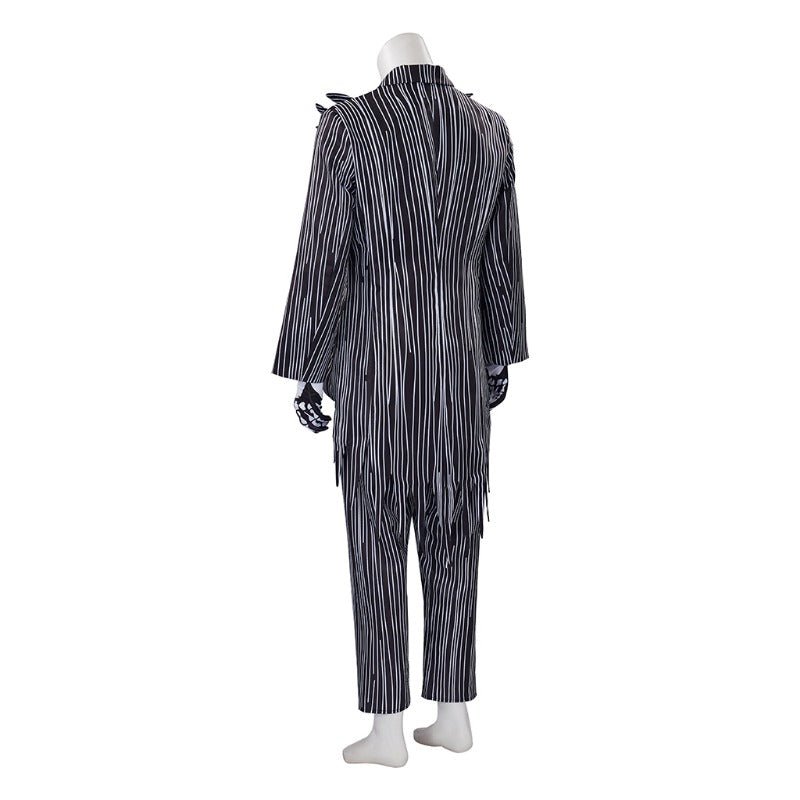 Costume Cosplay Jack Skellington Halloween Town pour Carnaval d'Halloween
