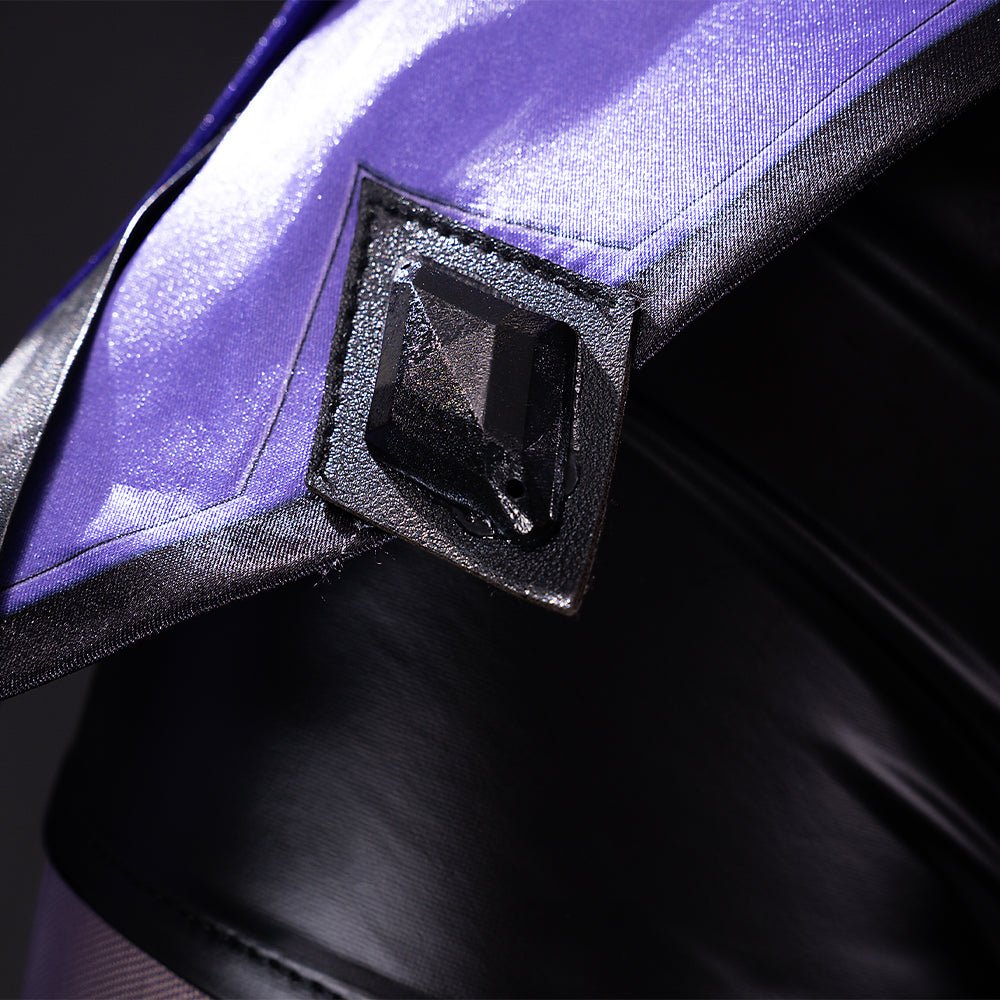 Costume Cosplay Black Swan Honkai Star Rail | Robe Violette Perruque Accessoires Jardin de la Réminiscence