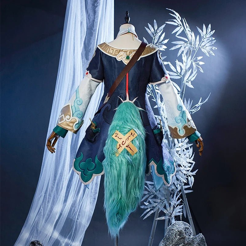 Costume Cosplay Huohuo de Honkai Star Rail - Robe de Fille Foxian de la Xianzhou Luofu pour Halloween, Carnaval et Fêtes
