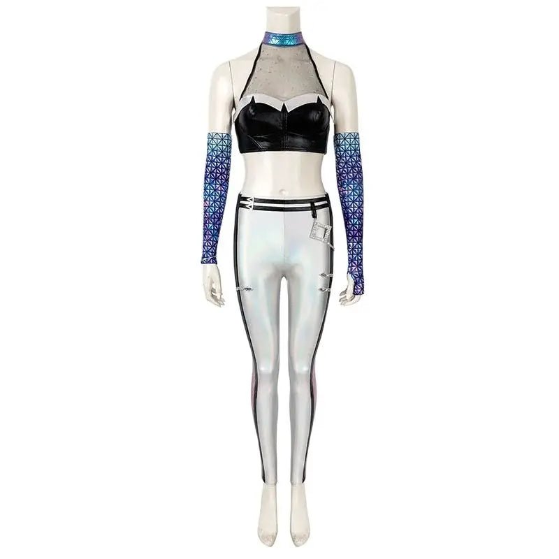 Costume Cosplay LOL KDA 2020 Kaisa pour Femmes - Tenue de Fête d'Halloween