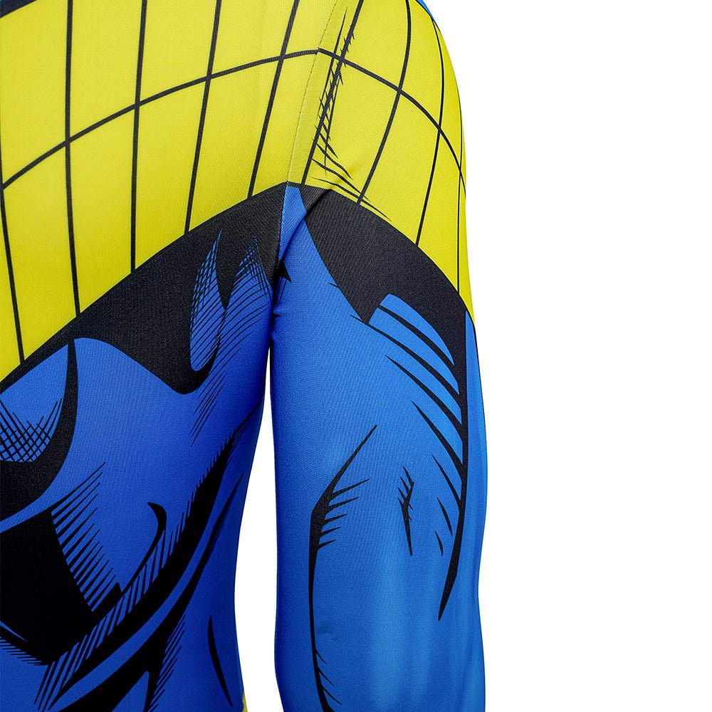 Nouveau Costume Cosplay Nightwing New Titans - Qualité Premium pour Fans de BD