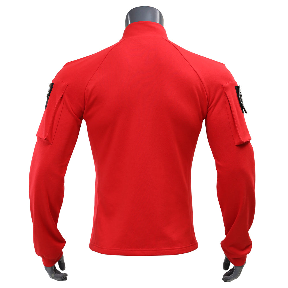 T-Shirt Rouge Captain America 4 - Costume Cosplay Officiel