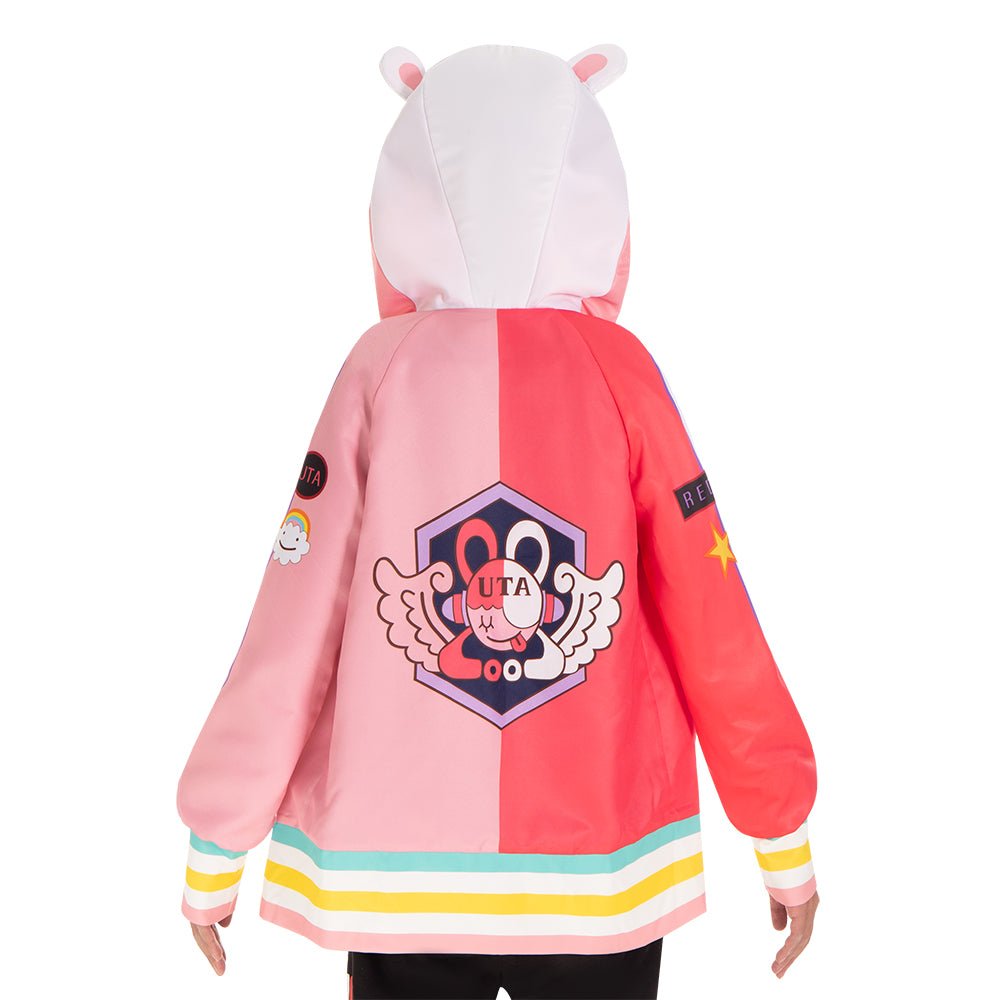 Costume Cosplay Uta Wuta - Version Scène Rouge | Tenue de la Chanson du Monde de One Piece