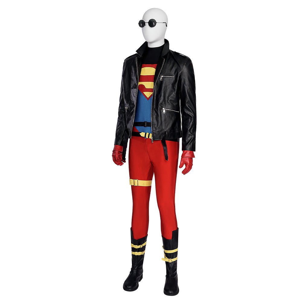 Costume Cosplay Superboy Conner Kent DC Comics Sans Chaussures